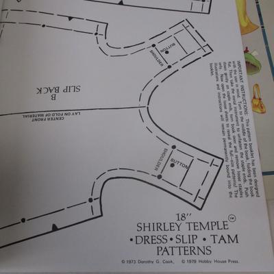 Shirley Temple Paper Doll & Doll Clothes Patterns