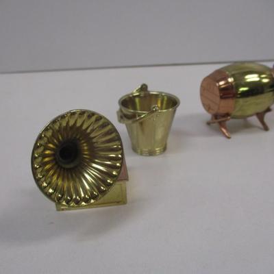 Brass & Gold Tone Miniatures