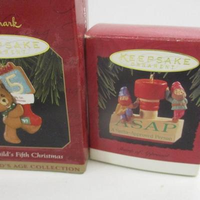 Hallmark Keepsake Ornaments Lot D