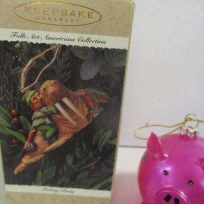 Christmas Ornaments Lot E
