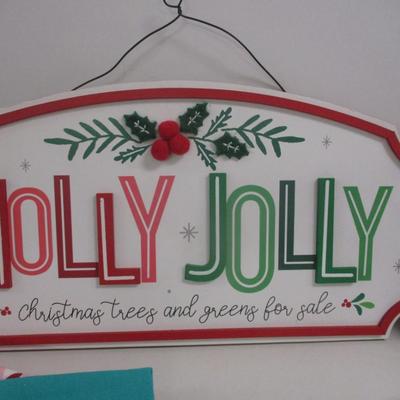 Holiday Signs & Hand Towels