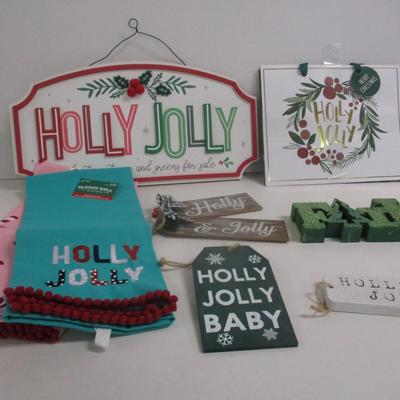 Holiday Signs & Hand Towels