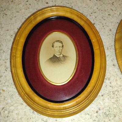 Pair of Framed Antique Photographs