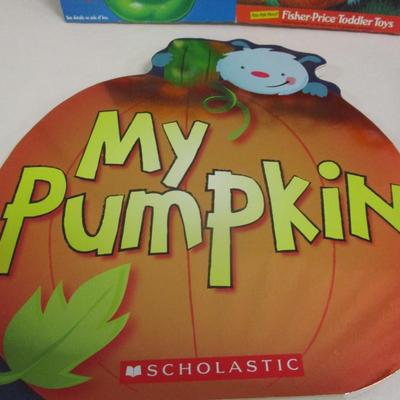 Halloween Pumpkin Books & McDonalds Happy Meal Boxes