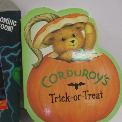 Halloween Pumpkin Books & McDonalds Happy Meal Boxes