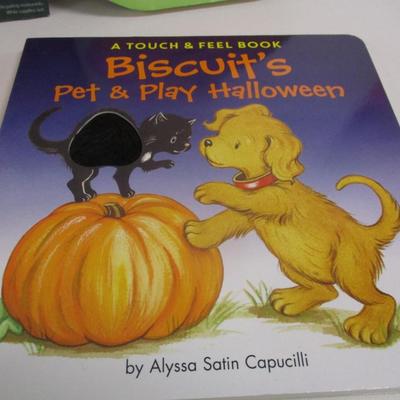 Halloween Pumpkin Books & McDonalds Happy Meal Boxes
