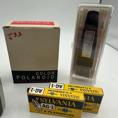 1950's Polaroid Land Camera 150 with ALL the Accessories Bundle