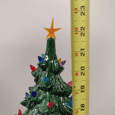 Ceramic Christmas Tree- Kowell's Mold- Approx 22 3/4" Tall