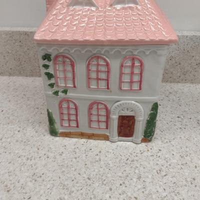 Pair of Ceramic Canisters
