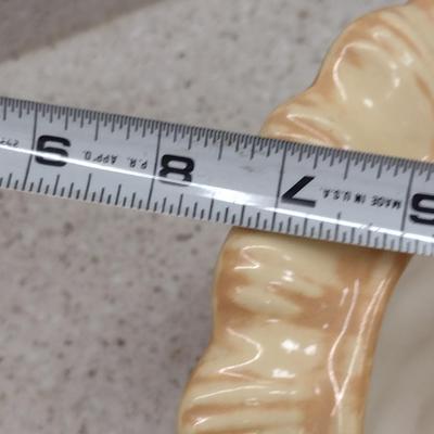 Vintage Ceramic Conch Shell Design Planter