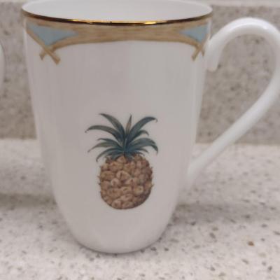 Lenox British Colonial Collection Mugs- Four Pieces