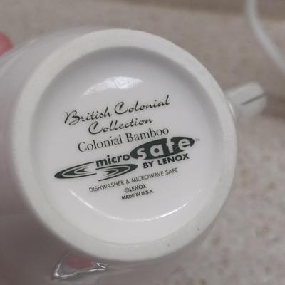 Lenox British Colonial Collection Mugs- Four Pieces