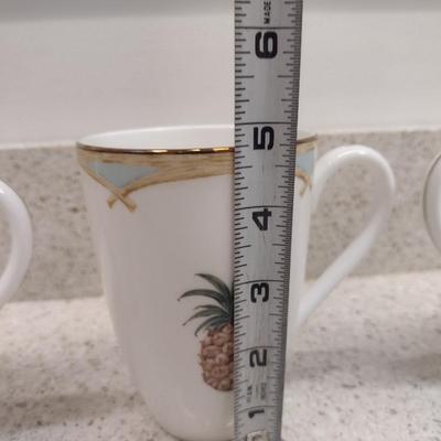 Lenox British Colonial Collection Mugs- Four Pieces