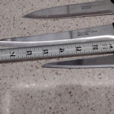 Wilkinson Sword Knives with Self Sharpening Sheaths