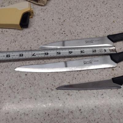 Wilkinson Sword Knives with Self Sharpening Sheaths
