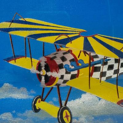 Jane Wooster Scott's Burton's Barnstormers Decorative Glass Tray