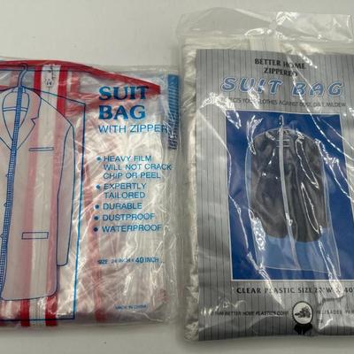 Vintage NIP Rain Gear - Poncho, Rain Suit, Jacket and Plastic Suit Bags