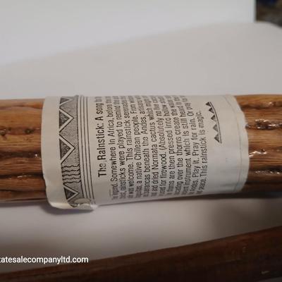 Percussion & Blues Lot – Rain stick, Drumsticks, Mallets, and a Blues band Hohner Harmonica
