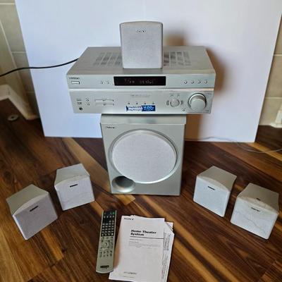 Sony 5.1 Home Theater System – STR-K660P Receiver with SONY SS-WMSP66 Speakers