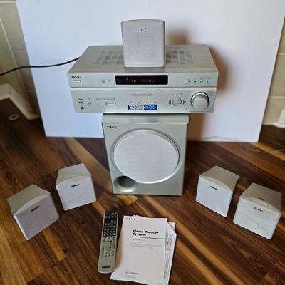 Sony 5.1 Home Theater System – STR-K660P Receiver with SONY SS-WMSP66 Speakers