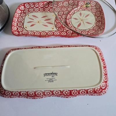 Rival Crockpot & Temptations Old World Red Soup & Sandwich Set – 5 Pieces