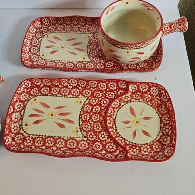 Rival Crockpot & Temptations Old World Red Soup & Sandwich Set – 5 Pieces