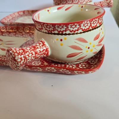 Rival Crockpot & Temptations Old World Red Soup & Sandwich Set – 5 Pieces