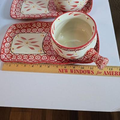 Rival Crockpot & Temptations Old World Red Soup & Sandwich Set – 5 Pieces