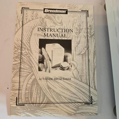 Breadman Ultimate Bread Maker TR441 – With Manual & Recipe Guide
