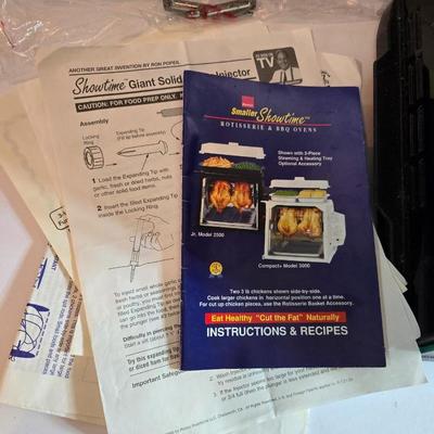 Ronco Compact Showtime Rotisserie & BBQ Oven with Accessories