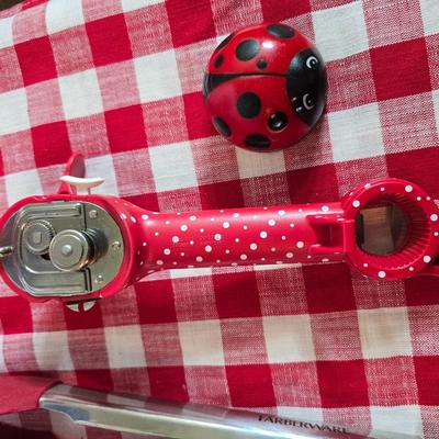 Red Kitchen Gadget Lot – 15+ Pieces
