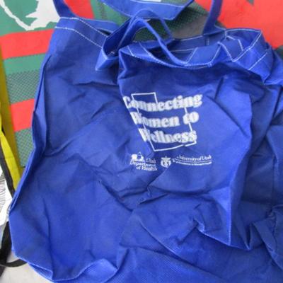 8 shopping bags