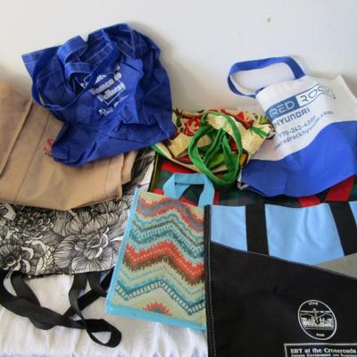 8 shopping bags