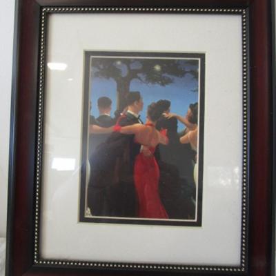 Framed Waltzers picture by Jack Vettriano