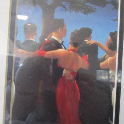 Framed Waltzers picture by Jack Vettriano