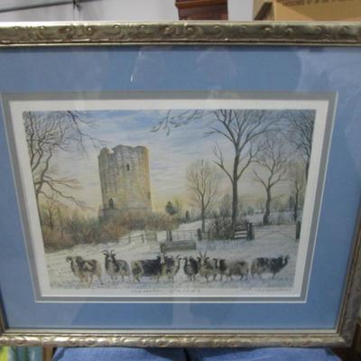 Framed print of "Winter Jacobs" by Alex Williams