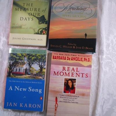 3 inspirational books & 1 novel