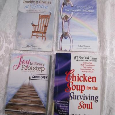 3 Poetry books, 1 Chicken Soup for the Surviving Soul