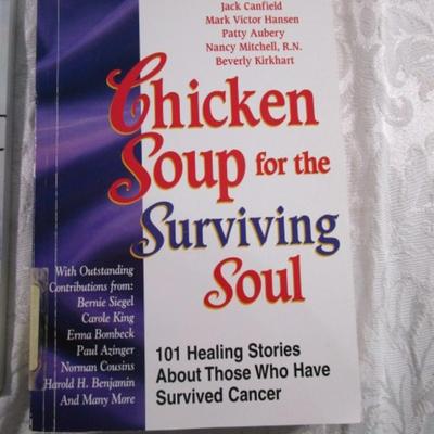 3 Poetry books, 1 Chicken Soup for the Surviving Soul