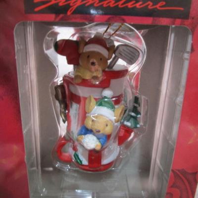 2 Kirkland Signature Christmas ornaments