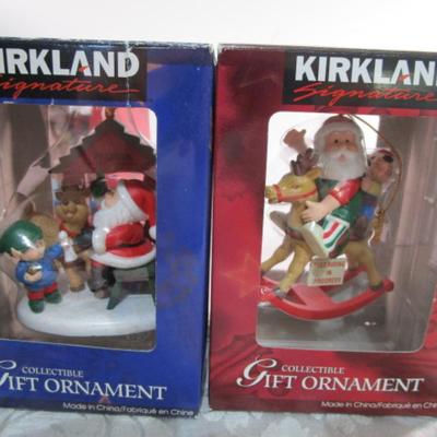 2 Kirkland Signature Christmas ornaments