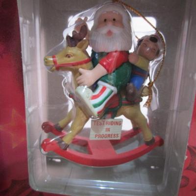 2 Kirkland Signature Christmas ornaments