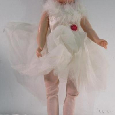 Vintage 20" Ballerina doll, jointed