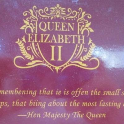 New in box, Queen Elizabeth II 70th Anniversary doll