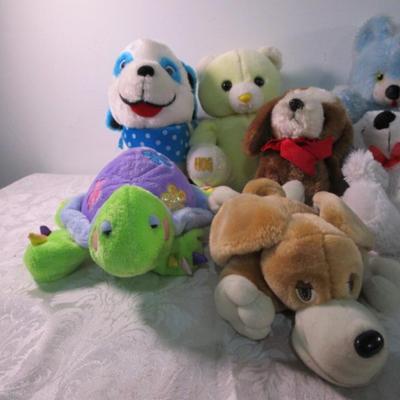 15 stuffed animals