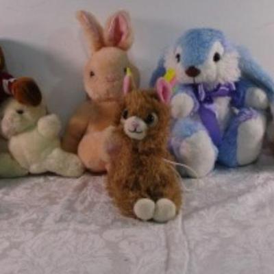 15 stuffed animals