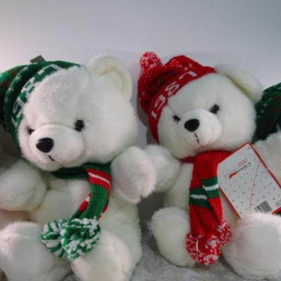 4 new Christmas bears