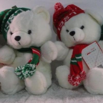 4 new Christmas bears