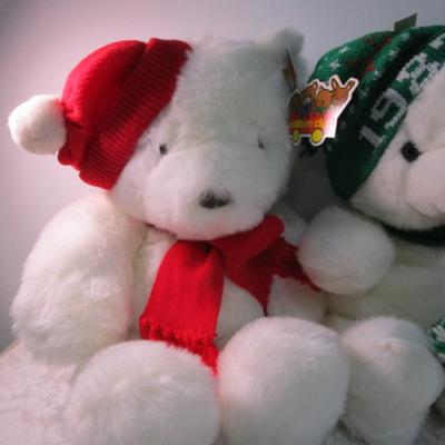 4 new Christmas bears