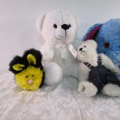 15 stuffed animals